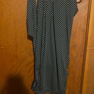 Black and White Polka Dot Dress